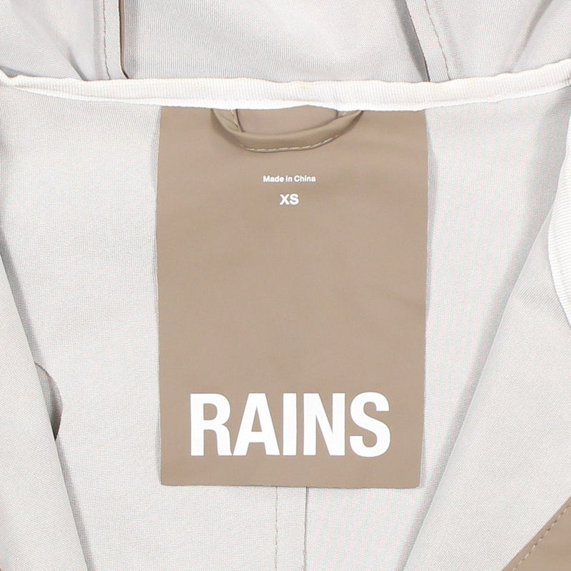 Rains Long Jacket / Size XS / Mens / Brown / Polyurethane