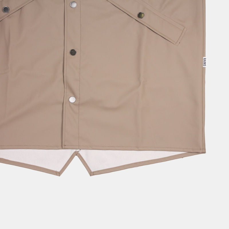 Rains Long Jacket / Size XS / Mens / Brown / Polyurethane