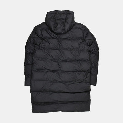 Rains Alta Long Puffer Jacket / Size XS / Long / Mens / Black / Polyester