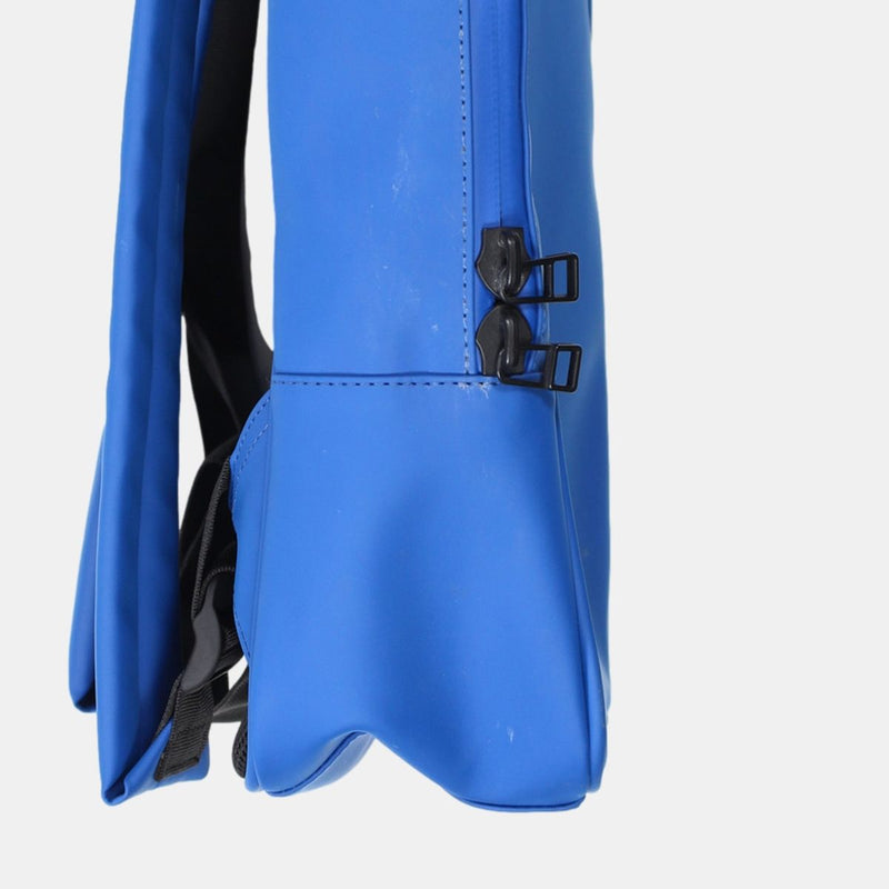 Rains Book Backpack / Size Medium / Mens / Blue / Polyester