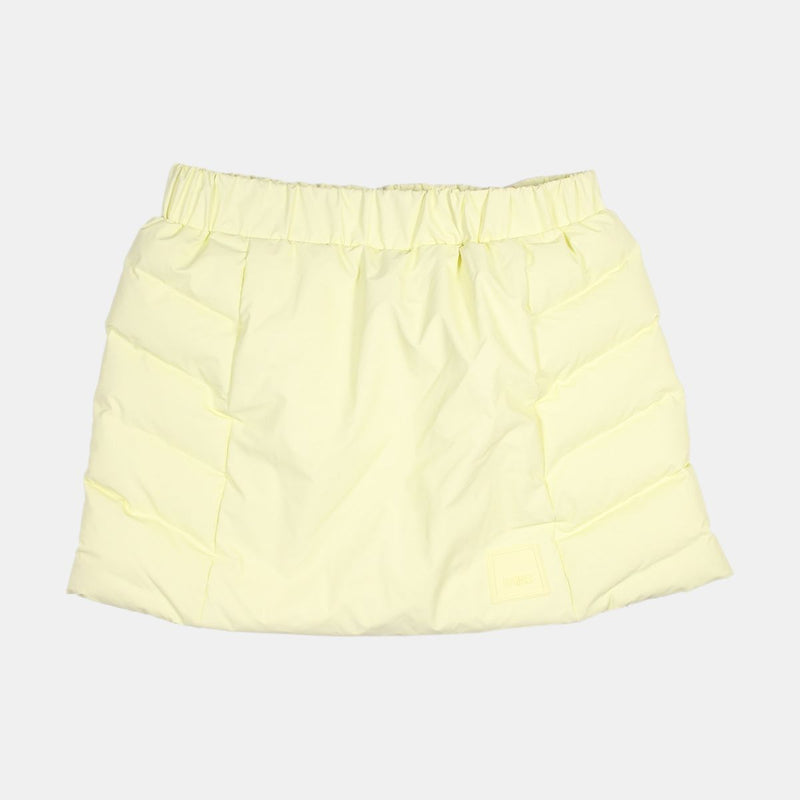 Rains Mini Skirt / Size S / {Other} / Womens / Yellow / Polyester