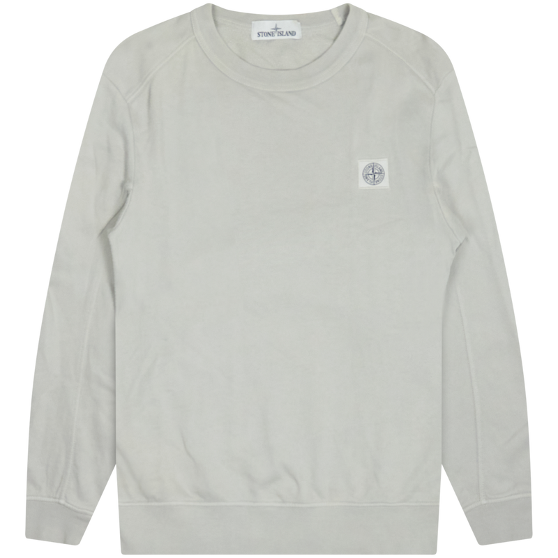 Stone Island Grey Compass Patch Sweatshirt Size Small / Size S / Mens / Gre...