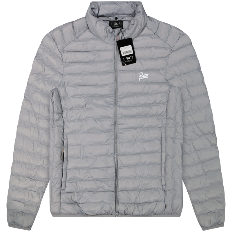 Patta Grey Logo Insulated Jacket Size S / Size S / Mens / Grey / Nylon / RR...