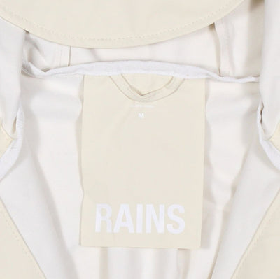 Rains Coat / Size M / Mid-Length / Womens / Ivory / Polyester