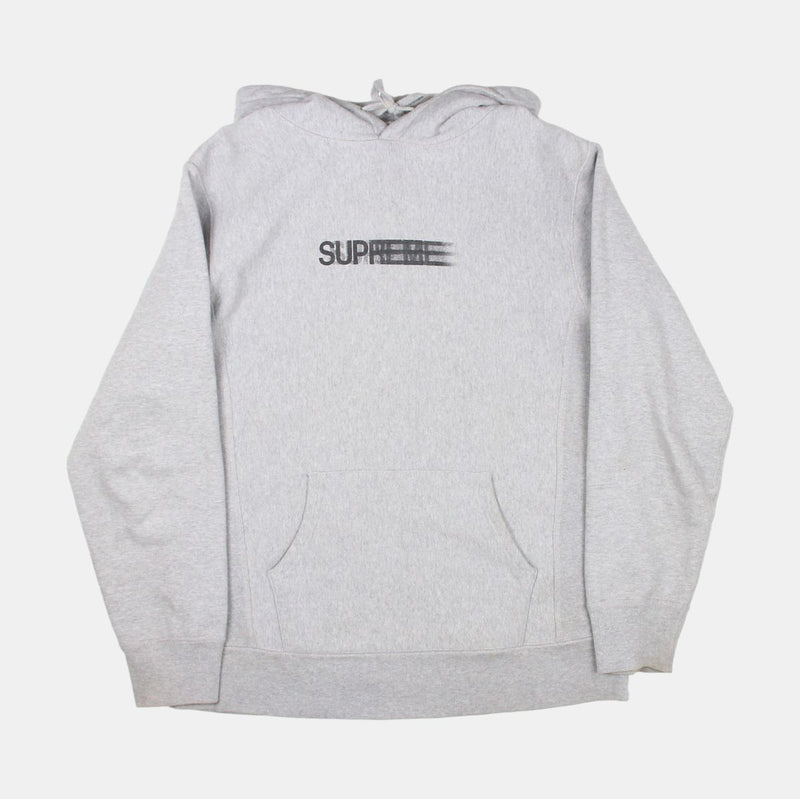Supreme Pullover Hoodie / Size L / Mens / Grey / Cotton