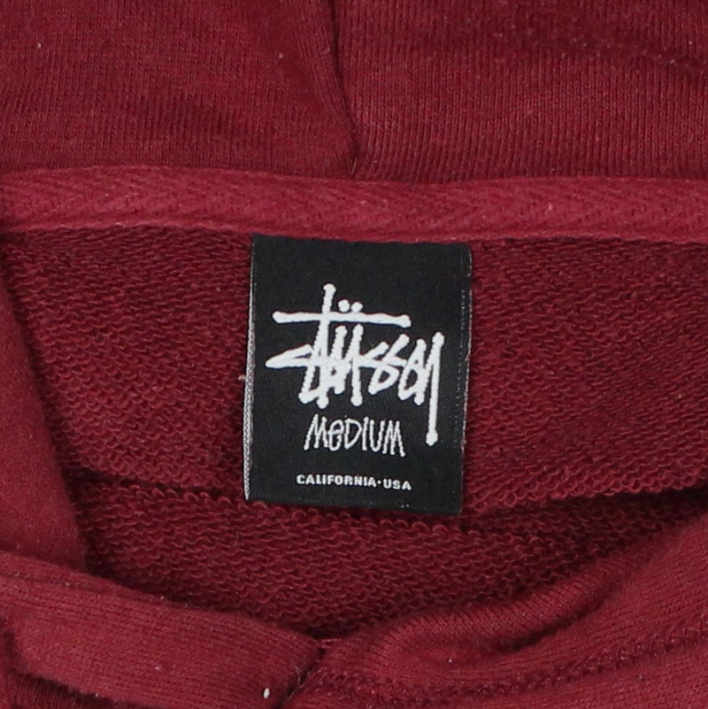 Stussy Hoodie / Size M / Mens / Red / Cotton