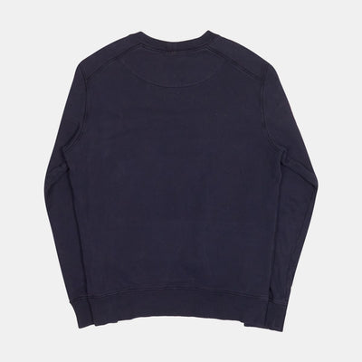 Stone Island Pullover Sweater / Size M / Mens / Blue / Cotton