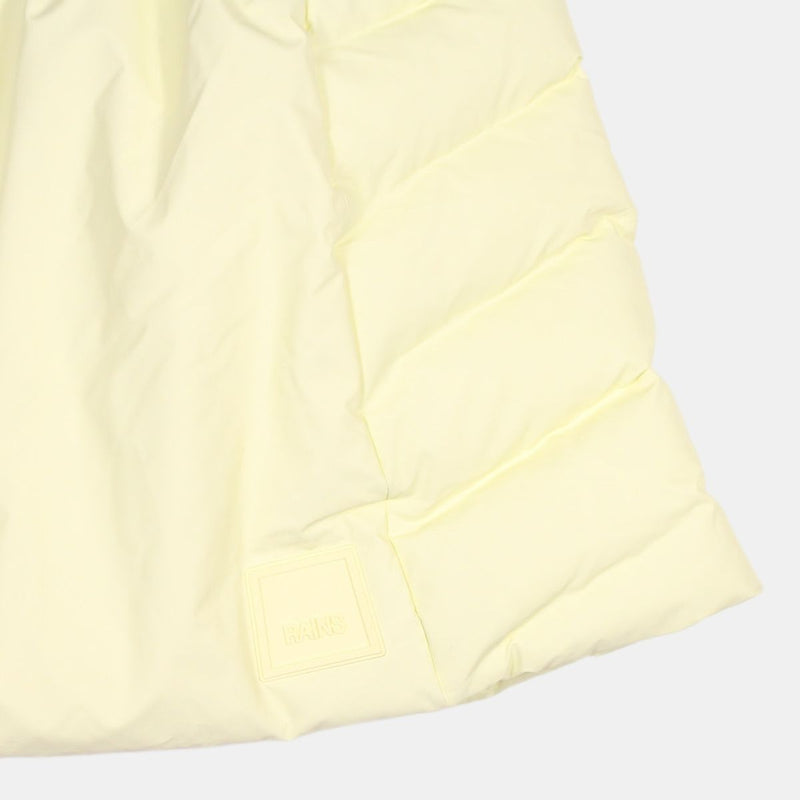 Rains Mini Skirt / Size S / {Other} / Womens / Yellow / Polyester