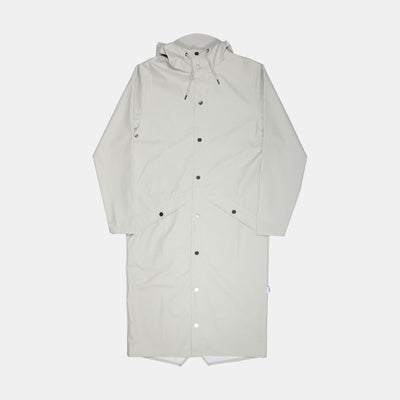 Rains Longer Jacket / Size XS / Long / Mens / Beige / Polyurethane