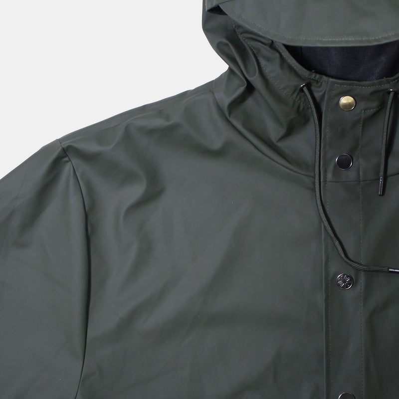 Rains Jacket / Size M / Mens / Green / Polyurethane