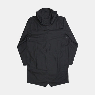 Rains Long Jacket / Size S / Mens / Black / Polyurethane