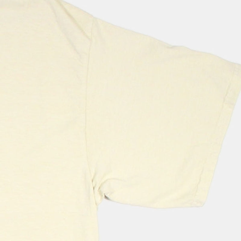 Pleasures T-Shirt / Size XL / Mens / Yellow / Cotton