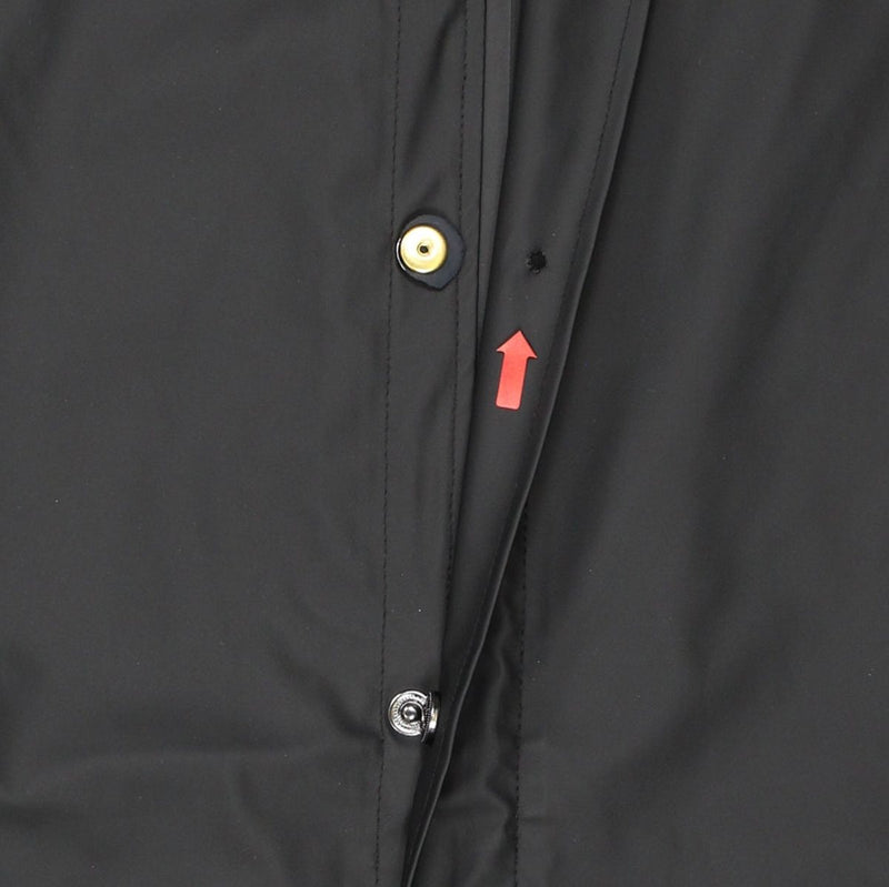 Rains Fishtail Jacket W3 / Size M / Long / Mens / Black / Polyurethane