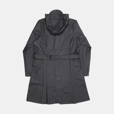 Rains Curve W Jacket / Size L / Mid-Length / Mens / Black / Polyurethane