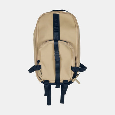 Rains Trail Rucksack  / Size Small / Mens / Beige / Polyester