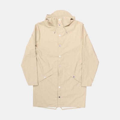 Rains Long Jacket / Size L / Mens / Beige / Polyurethane