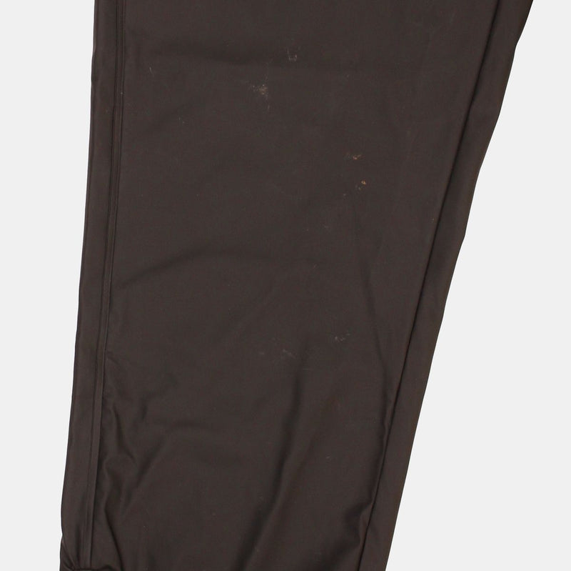 Rain Pants Regular / Size XS / Mens / Black / Polyurethane