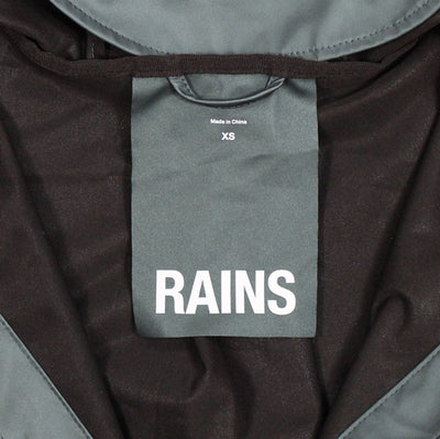 Rains A Line Jacket / Size XS / Mens / Green / Polyester
