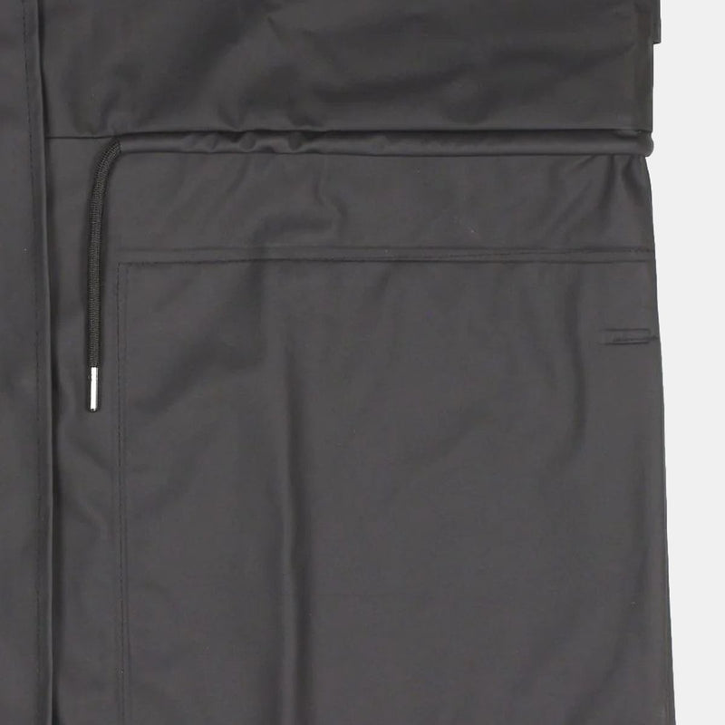 Rains String Jacket / Size M / Long / Mens / Black / Polyester