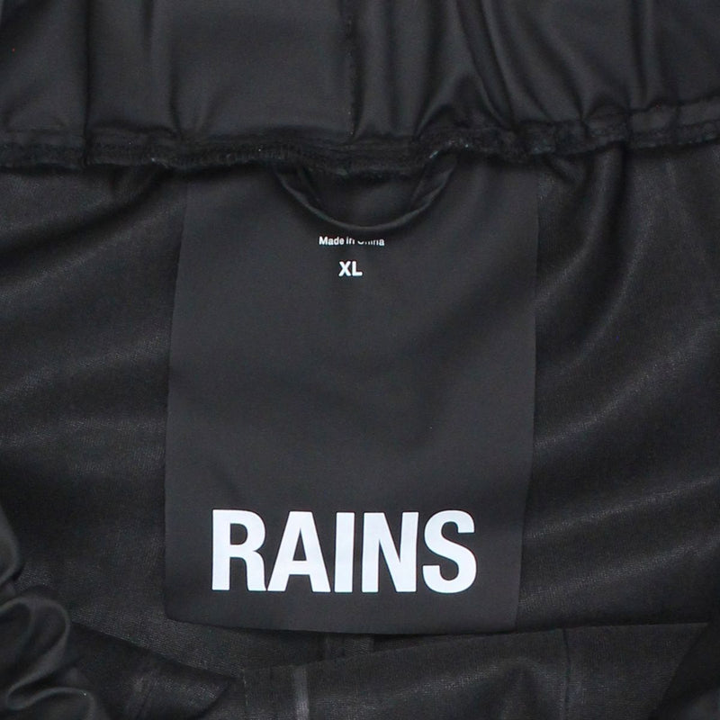 Rains Cargo Rain Pants Wide / Size XL / Mens / Black / Polyurethane