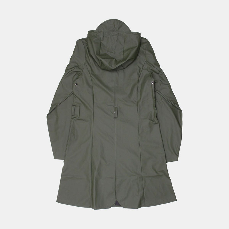 Rains Jacket / Size XS / Mid-Length / Womens / Green / Polyurethane / RRP £105