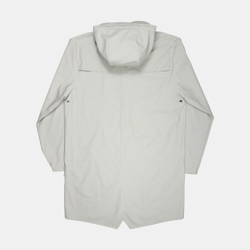 Rains Long Jacket / Size L / Mid-Length / Womens / Beige / Polyurethane