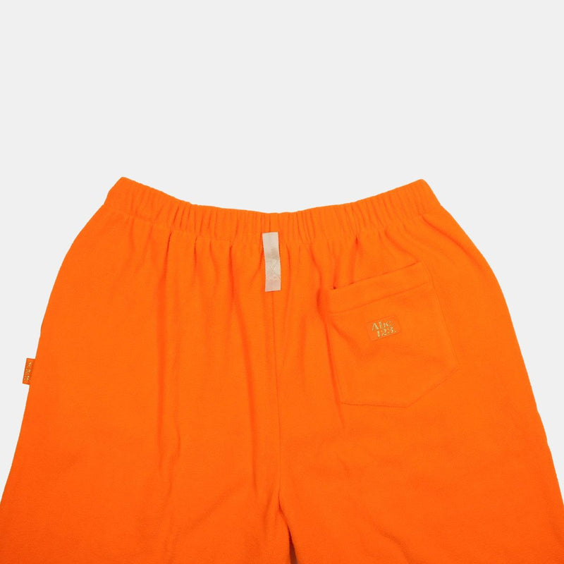 Abc Polar Fleece Sweatpants / Size S / Mens / Orange / Polyester