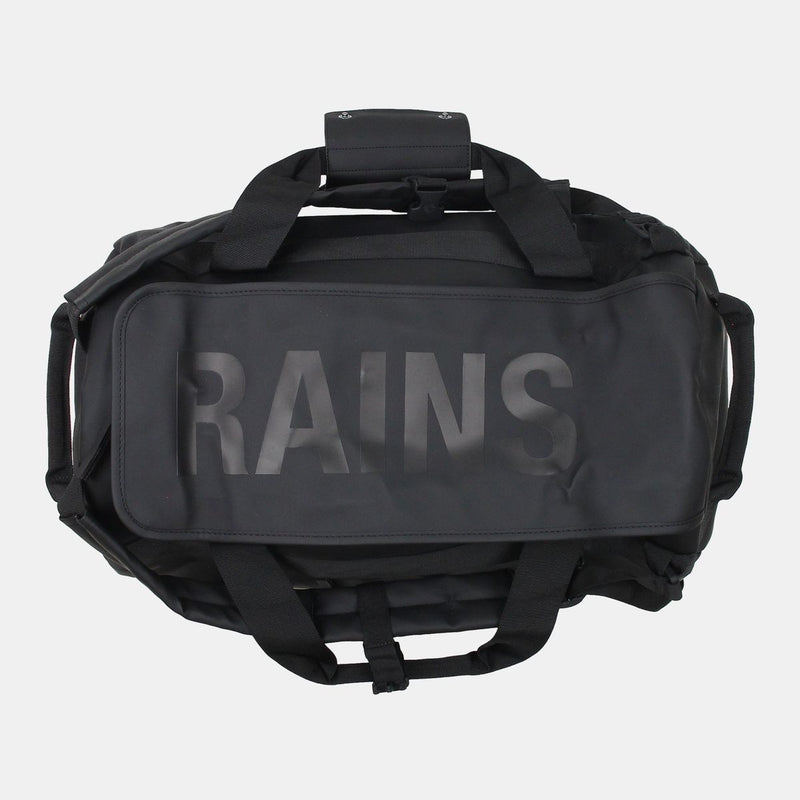 Rains Texel Duffel Bag Small / Size Small / Mens / Black / Polyester