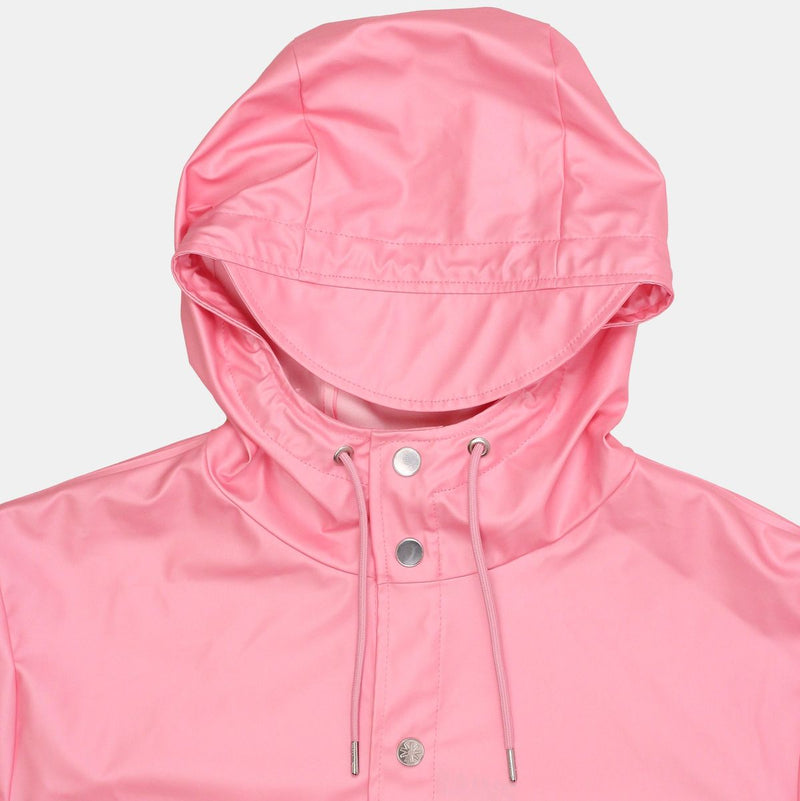 Rains Jacket / Size XS / Womens / Pink / Polyurethane