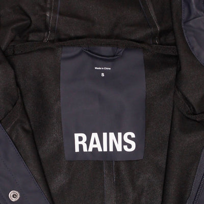 Rains Fishtail Jacket / Size S / Short / Mens / Blue / Polyurethane