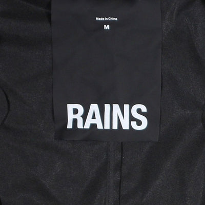 Rains String Jacket / Size M / Long / Mens / Black / Polyester