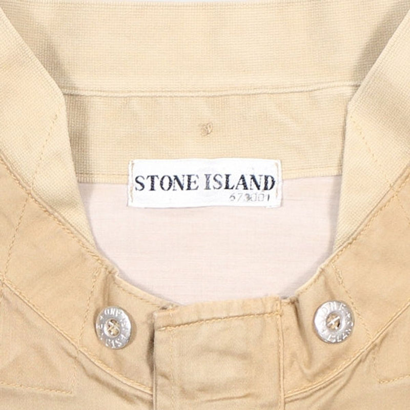 Stone Island Jacket / Size XL / Short / Mens / Brown / Cotton