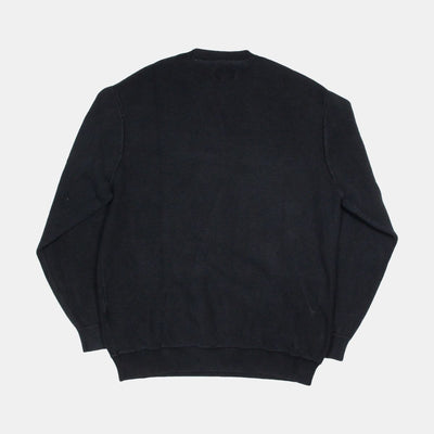 Supreme Pullover Jumper / Size L / Mens / Black / Cotton