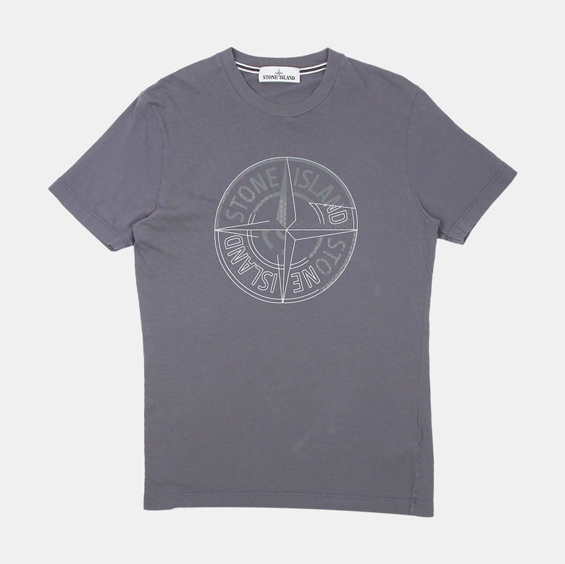 Stone Island T-Shirt / Size M / Mens / Grey / Cotton