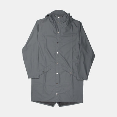 Rains Long Jacket / Size S / Long / Mens / Grey / Polyurethane