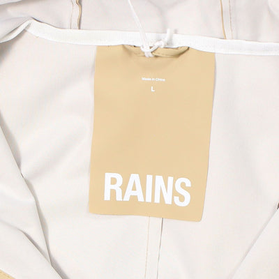 Rains Long Jacket / Size L / Mens / Beige / Polyurethane