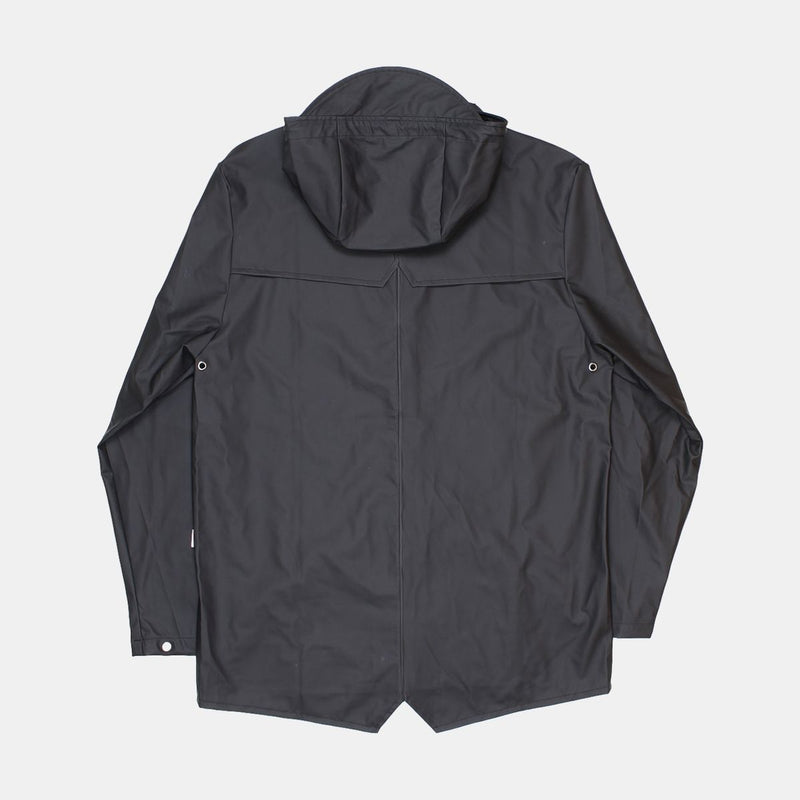 Rains Long Jacket / Size S / Short / Mens / Black / Polyurethane