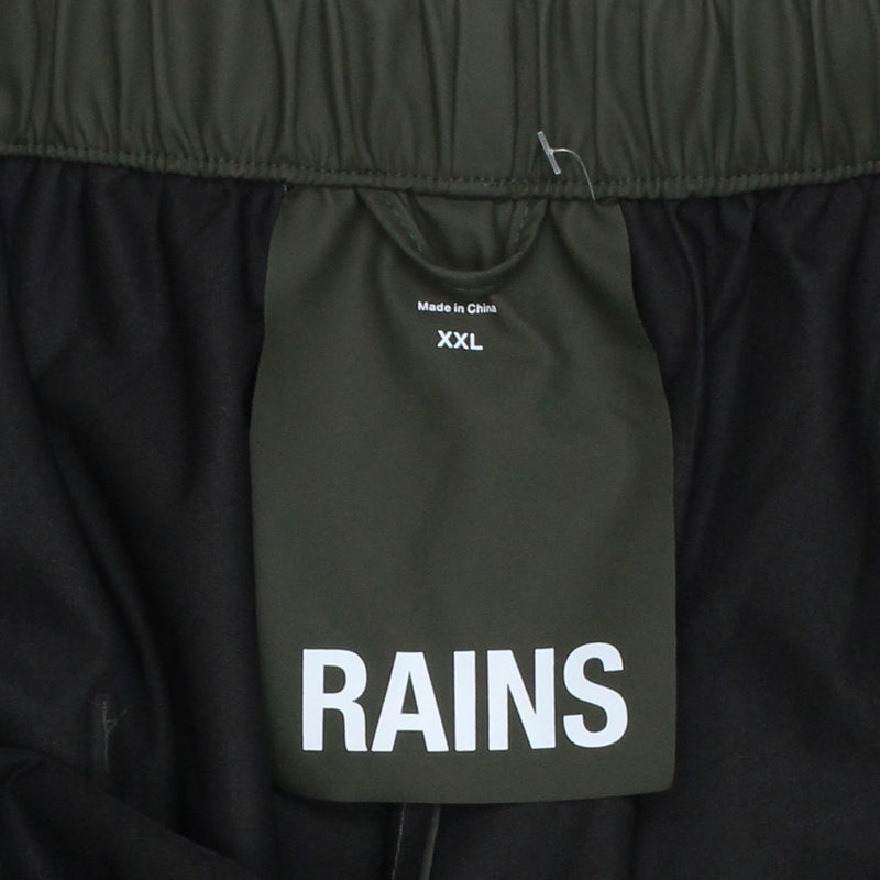 Rains Rain Pants Regular / Size 2XL / Mens / Green / Polyurethane