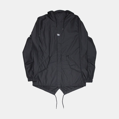 Rains Jacket / Size XS / Mid-Length / Mens / Black / Polyester