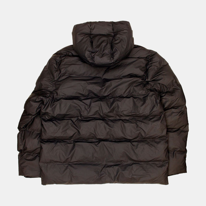 Rains Alta Puffer Jacket / Size 2XL / Mid-Length / Mens / Black / Polyester