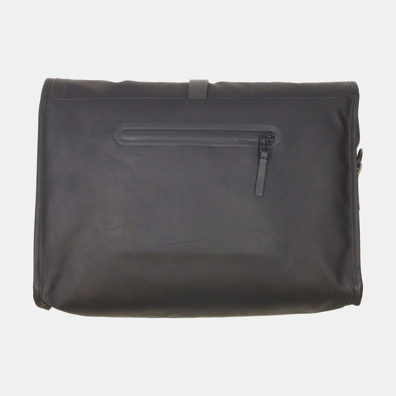 Rains Messenger Bag / Size Medium / Mens / Black / Polyester