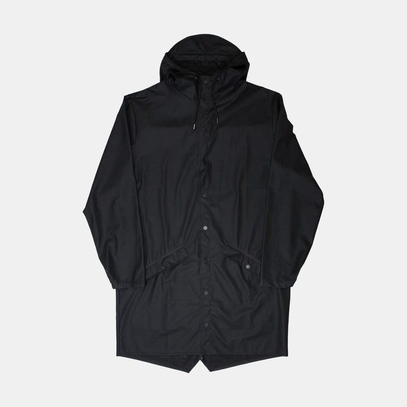 Rains Jacket / Size XL / Mid-Length / Mens / Black / Polyester