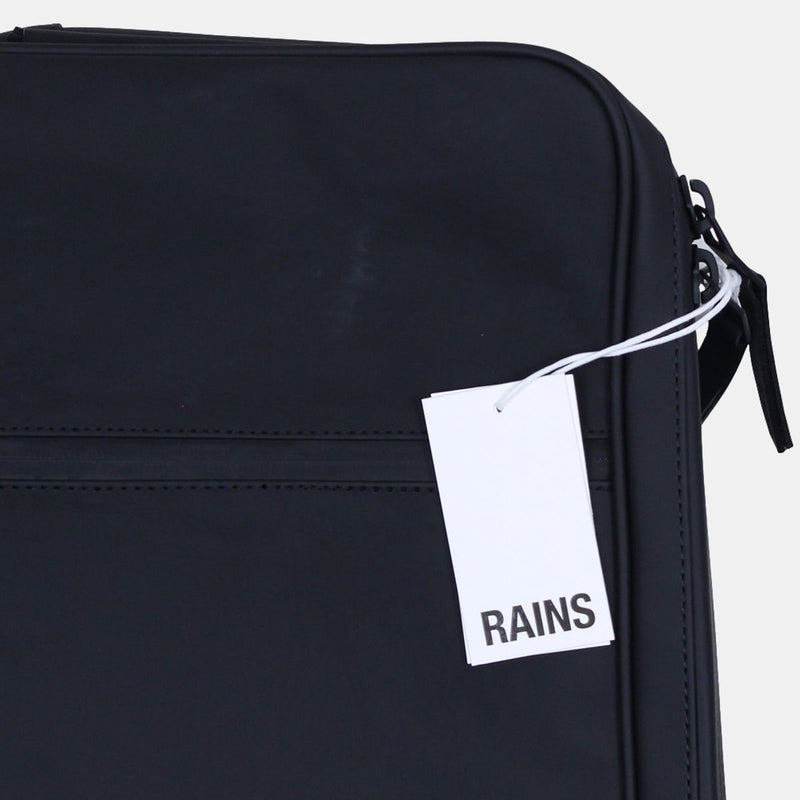 Rains Book Daypack / Size Small / Mens / Black / Polyester / RRP £105
