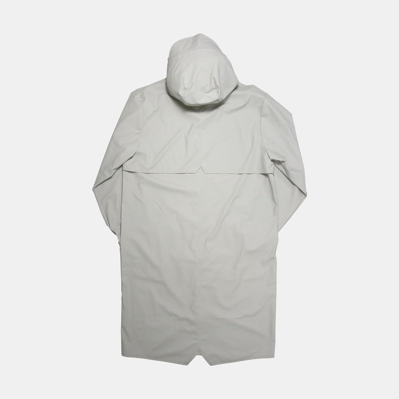 Rains Long Jacket / Size XL / Womens / Beige / Polyamide