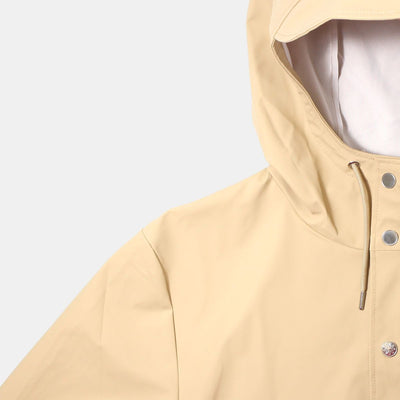 Rains Long Jacket / Size S / Mens / Beige / Polyurethane