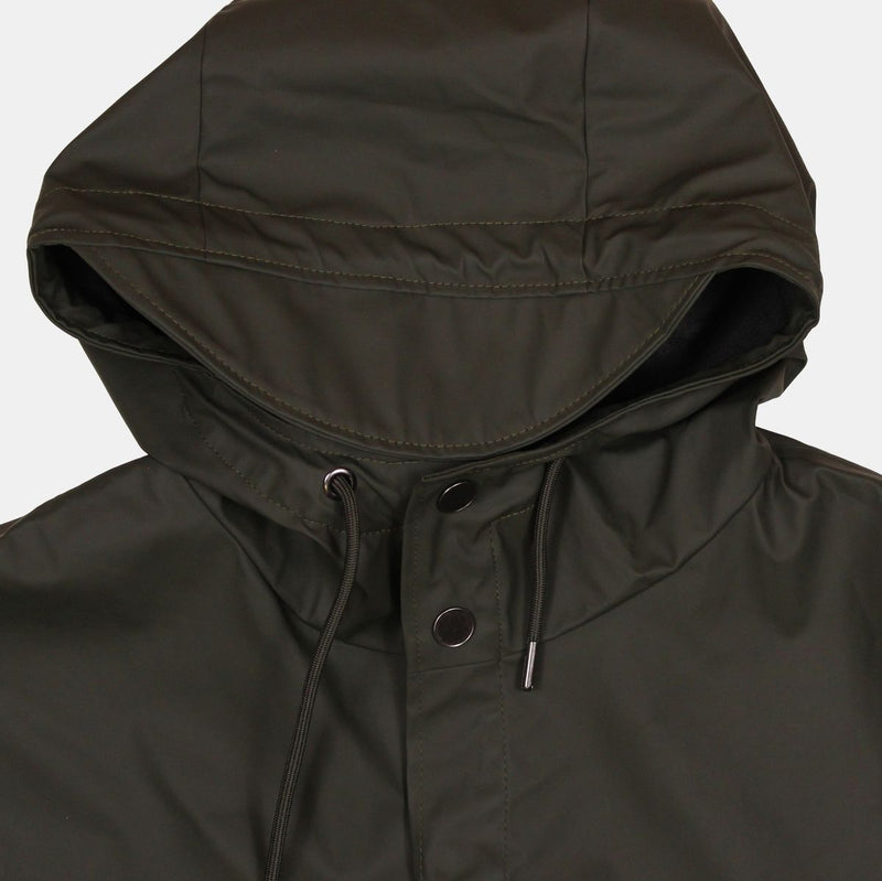 Rains Jacket / Size XS / Short / Mens / Green / Polyurethane