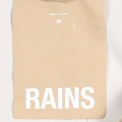 Rains Curve W Jacket / Size M / Mid-Length / Womens / Beige / Polyurethane