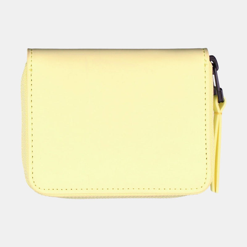 Rains Min Coin Wallet / Womens / Yellow / Faux Leather