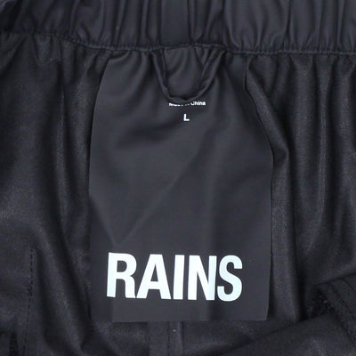 Rains Pants Regular / Size L / Mens / Black / Polyurethane