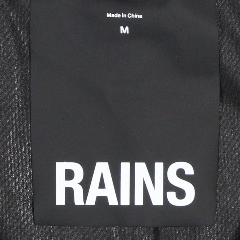 Rains Lo Jacket / Size M / Mid-Length / Mens / Black / Polyester